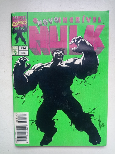 Hq O Novo Incrível Hulk Nº 134 - Ed. Abril - 1994