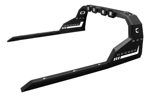 Roll Bar Sport + 4 Duallys Frontier Ranger Hilux 2016-2023