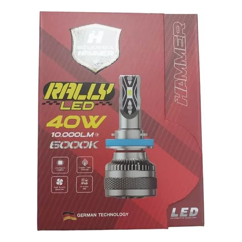 Bombillos Led H7 Hammer 10.000 Lm