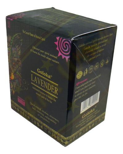 Sahumerios Mini Animal Spirit Goloka X1 Unidad Fragancia Lavender