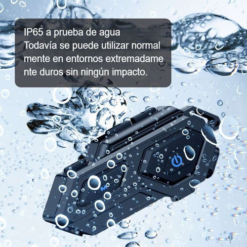 Auriculares Bluetooth Para Casco De Motocicleta
