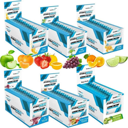 Isotônico Hydramaxi 12x Display 25 Sachês Sudract Atacado