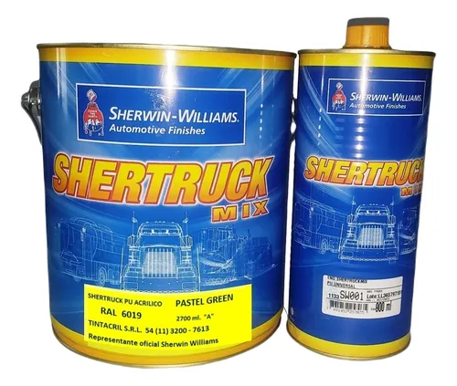 Pintura Poliuretánica Ral 6019 X 3.6 Lts. Verde Blanquecino