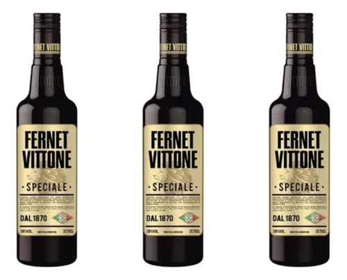 Fernet Vittone Speciale  750ml Aperitivo X3