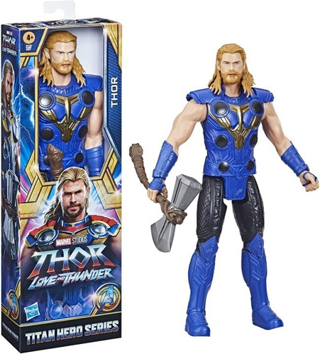 Boneco Marvel Avengers Thor Love And Thunder Thor 30cm Hasbr