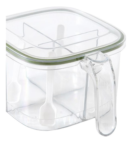Caja De Condimentos 4 Compartimentos De Almacenamiento Botes