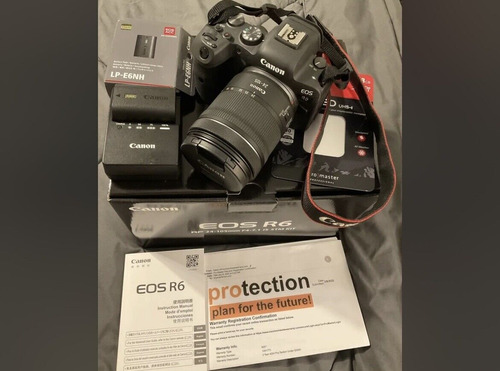 Canon Eos R6 20.1 Mp Mirrorless Digital Camera Se