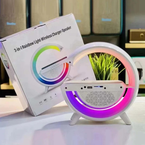 3in1 Rainbow Light Wireless Charge & Speaker