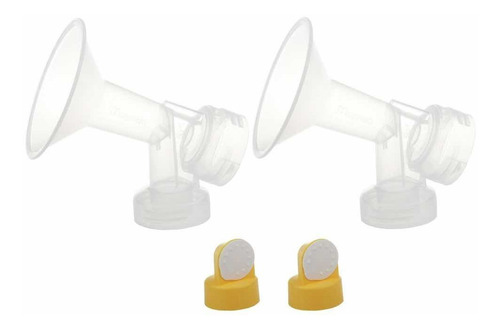 Imagen 11 de 12 de Repuesto De 02 Copas O Conos Para Extractor Medela
