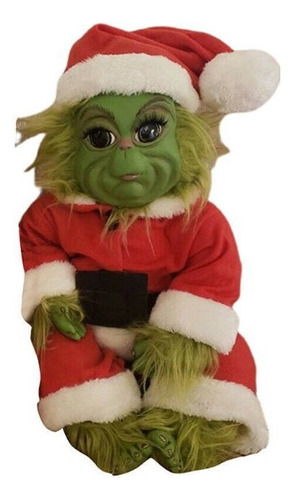 Grinch Lindo Muñeco De Peluche De Navidad Regalo De Navidad