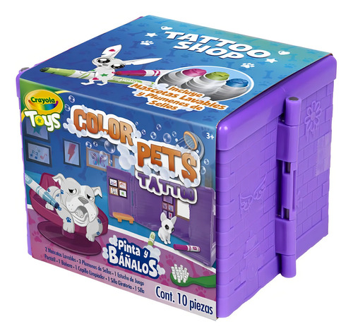 Crayola Color Pets Tatto Shop Estudio De Tatuajes
