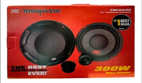 Set De Medios 6.5 Pulgadas 2 Vias 70w 4 Ohms Rms Mtx Tnl653s