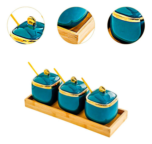 Caja De Condimentos Botes De Condimentos De , Azucareros,