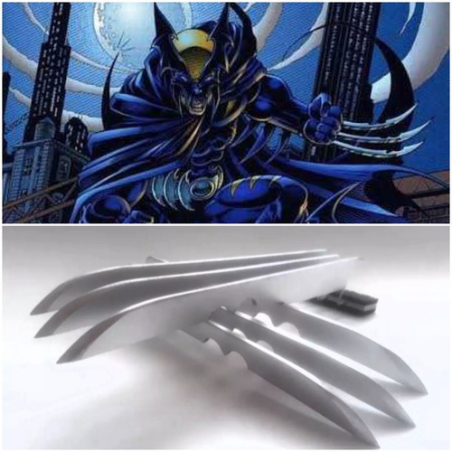 Batman/wolverine Dark Claw Par De Garras De Plástico Adulto