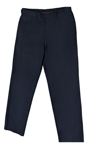 Increíble Pantalón De Vestir. Azul. Haggar. 34x32. Oferta. (Usado)