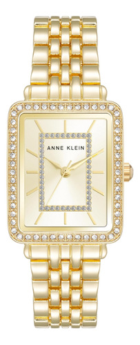 Reloj De Pulsera Premium Con Detalles De Cristal Anne Klein 