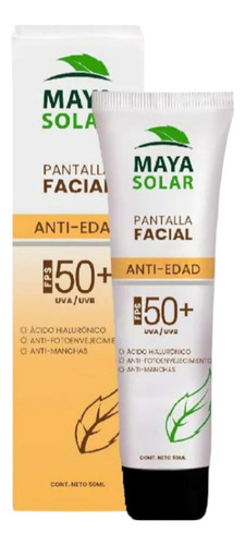 Protector Solar Facial Anti-edad Maya Solar