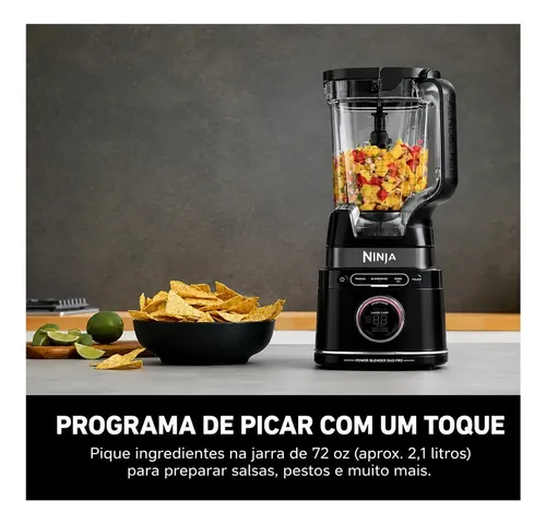 Liquidificador Ninja Tb301 Detect Power Blender Duo Pro 110v