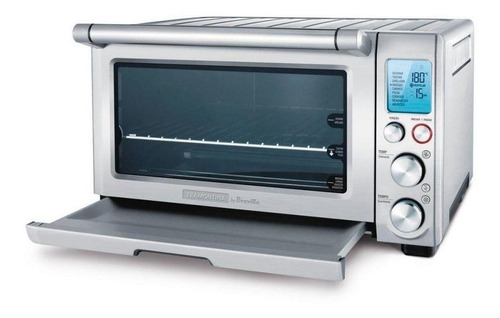 Imagem 2 de 2 de Forno de bancada elétrico Tramontina Breville Forno elétrico smart 22L aço inoxidável 127V
