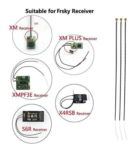 Iflight 150mm 2.4g Receptor Antena Generación 4 Rf113 (más P