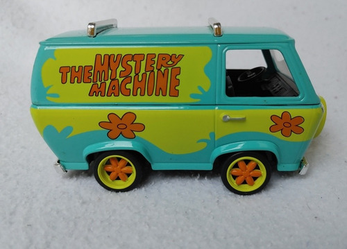 Maquina Del Misterio De Scooby Doo A Escala 10x6x5.5cms Nva