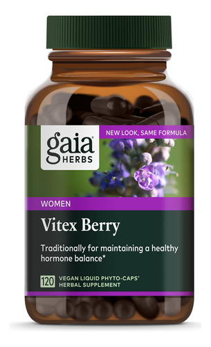 Gaia Herbs Vitex Berry (rbol De Casto) - Apoya El Equilibri