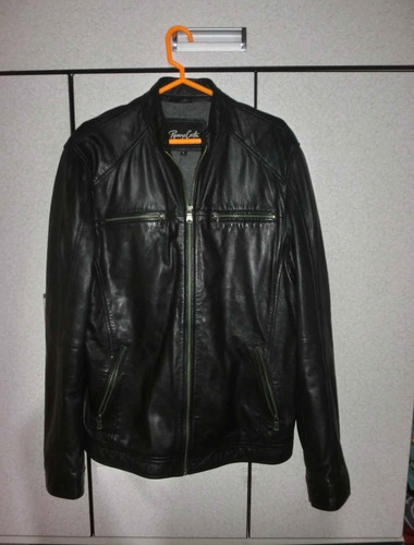 Ocasión Casaca De Cuero Renzo Costa Talla L 100% Genuino (Usado)