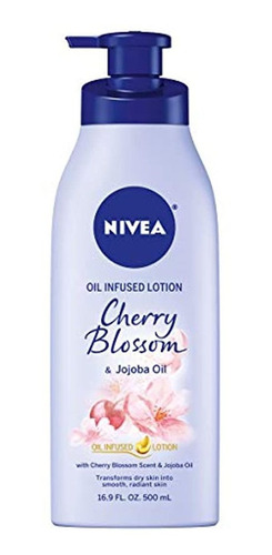 Infusión De Aceite De Nivea Cherry Blossom Y Aceite