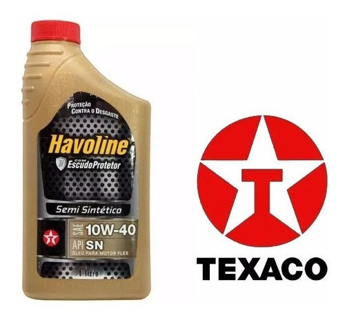 Óleo Havoline Semi Sintético Sae 10w40 1l- Texaco