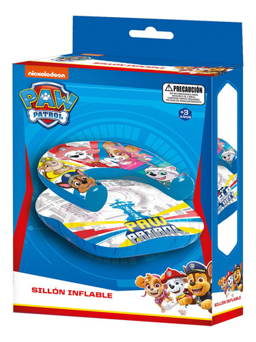 Sillon Inflable Paw Patrol Color Multicolor