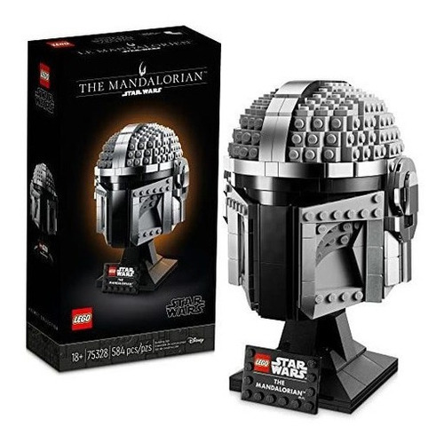 Lego Star Wars 75328: Casco De El Mandaloriano Coleccionable