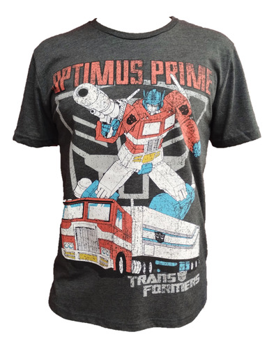 Remera Retro Transformers Optimus Prime Calidad Premium