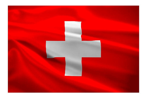 Bandera Suiza 1.50x90cm Exterior Grande