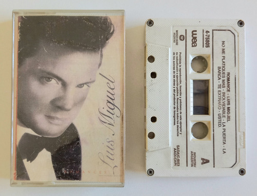 Cassette Original Luis Miguel Romances Año 1997 Olivos - Zwt