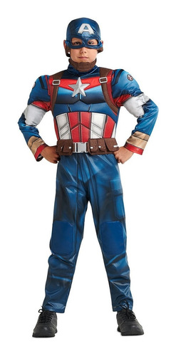 Disfraz Capitan America Original De Disney Store Americano 