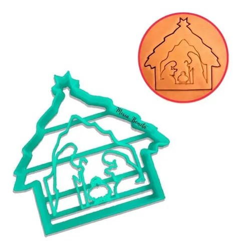 comprar Pesebre Cortante Galletita Cookie Molde Masa Fondant Navidad