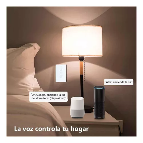 Apagador Inteligente Wifi Touch 2 Botones Blanco Compatible Con Alexa –  Ferreabasto