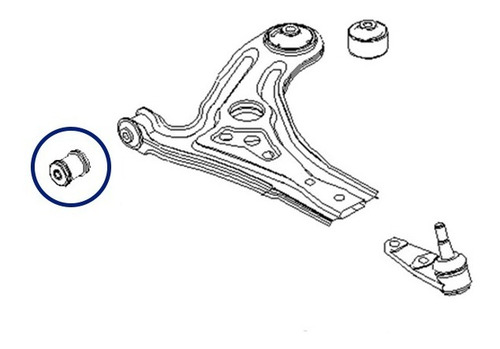 Imagen 9 de 10 de Buje Meseta Aveo 2009 2010 2011 Lt Ls Speed Pequeño Original