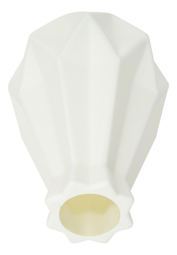 Vaso De Flores De 21 Cm De Altura, Geométrico Simples