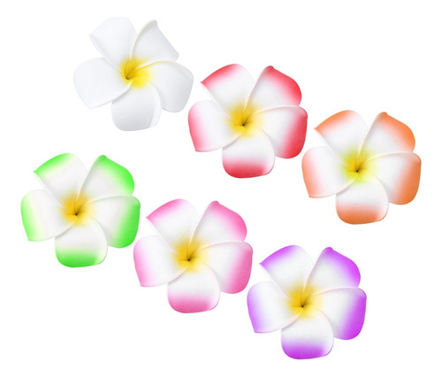 24×piezas Tocado Fiesta Hawaiana Pasadores Flores Hawa