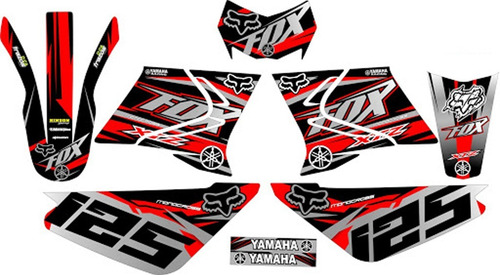 Vector Calco Yamaha Xtz 125