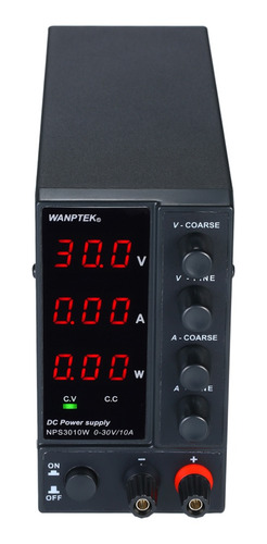 Imagen 4 de 6 de Wanptek Nps3010w 0-30v 0-10a Fuente De Alimentación De Cc De