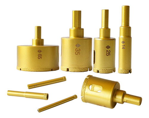 Broca De Diamante De 20-65mm, De Oro 45mm Oro 45mm Oro