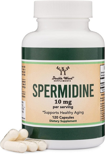 Double Wood Spermidine 10 Mg X 120 Cápsulas