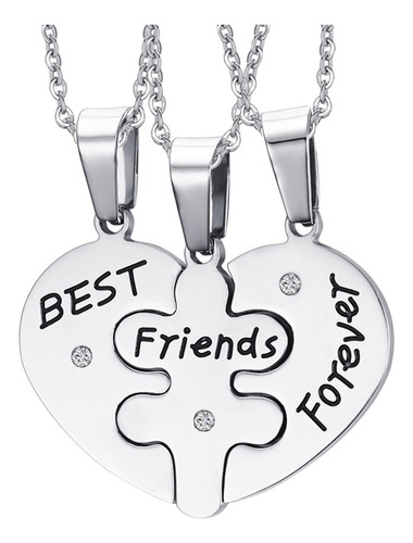 3 Collares De Amistad Para 3 Mejores Amigos