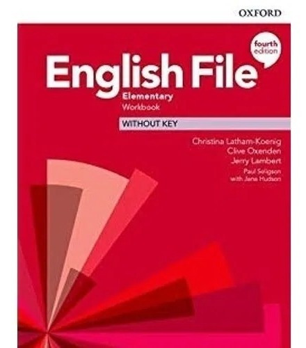 English File Elementary - Workbook - 4th Edition - Oxford