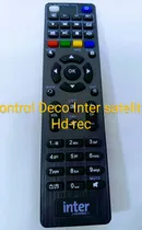 Comprar Control Inter Para Decodificador Satelital Hd-rec