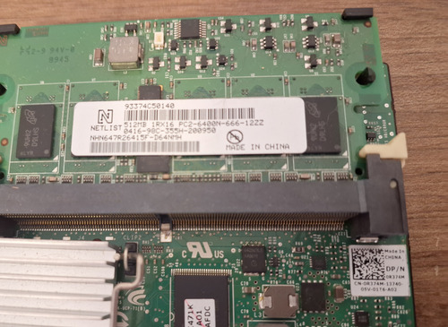 Controladora Dell H700 - 0xxfvx 0r374m - R710 R610 E Etc (Usado)