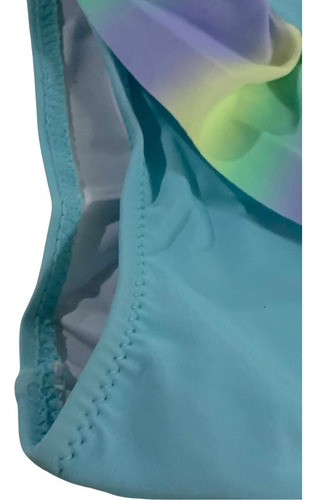 Traje De Baño Bebes Niñas Unicornio Secado Rápido 6-36meses Aqua Unicornio 24-36 M