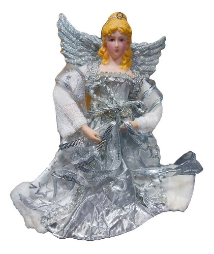 Angel Artesanal Plata 20 Cm #30978 - Sheshu Navidad